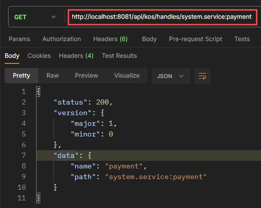 postman system service payment