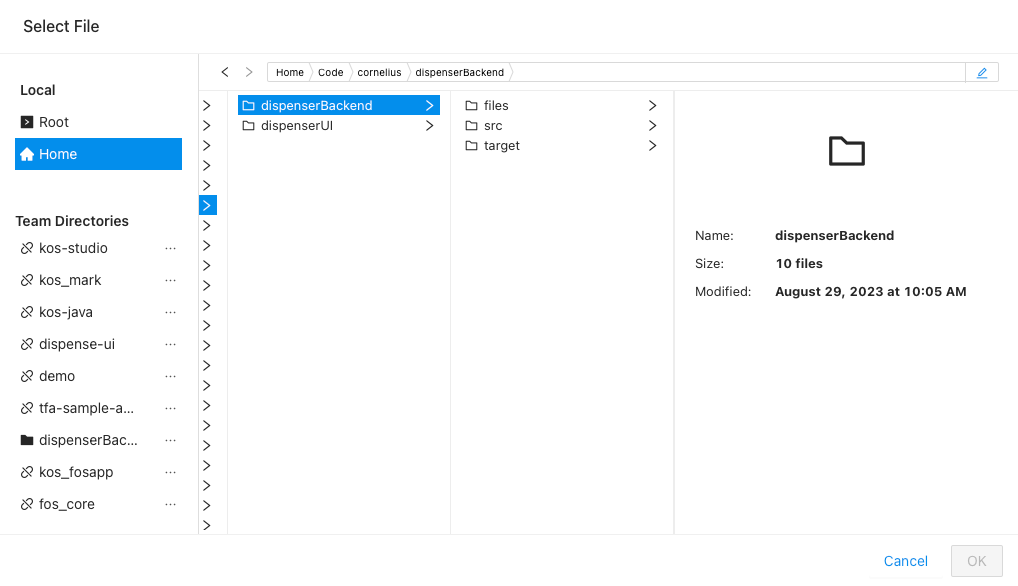 enhanced file picker
