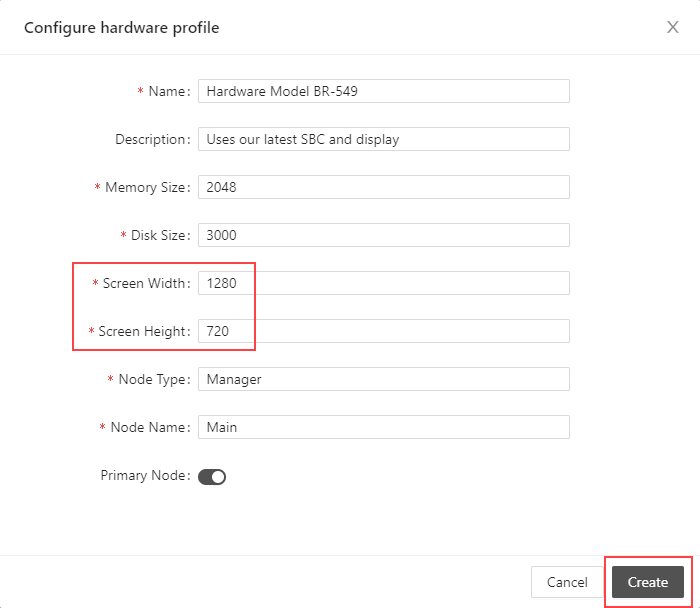 hardware profiles dialog