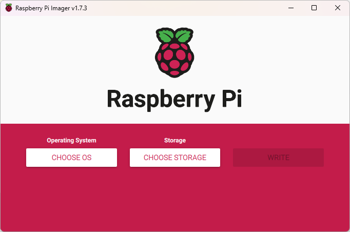 rpi imager program 1