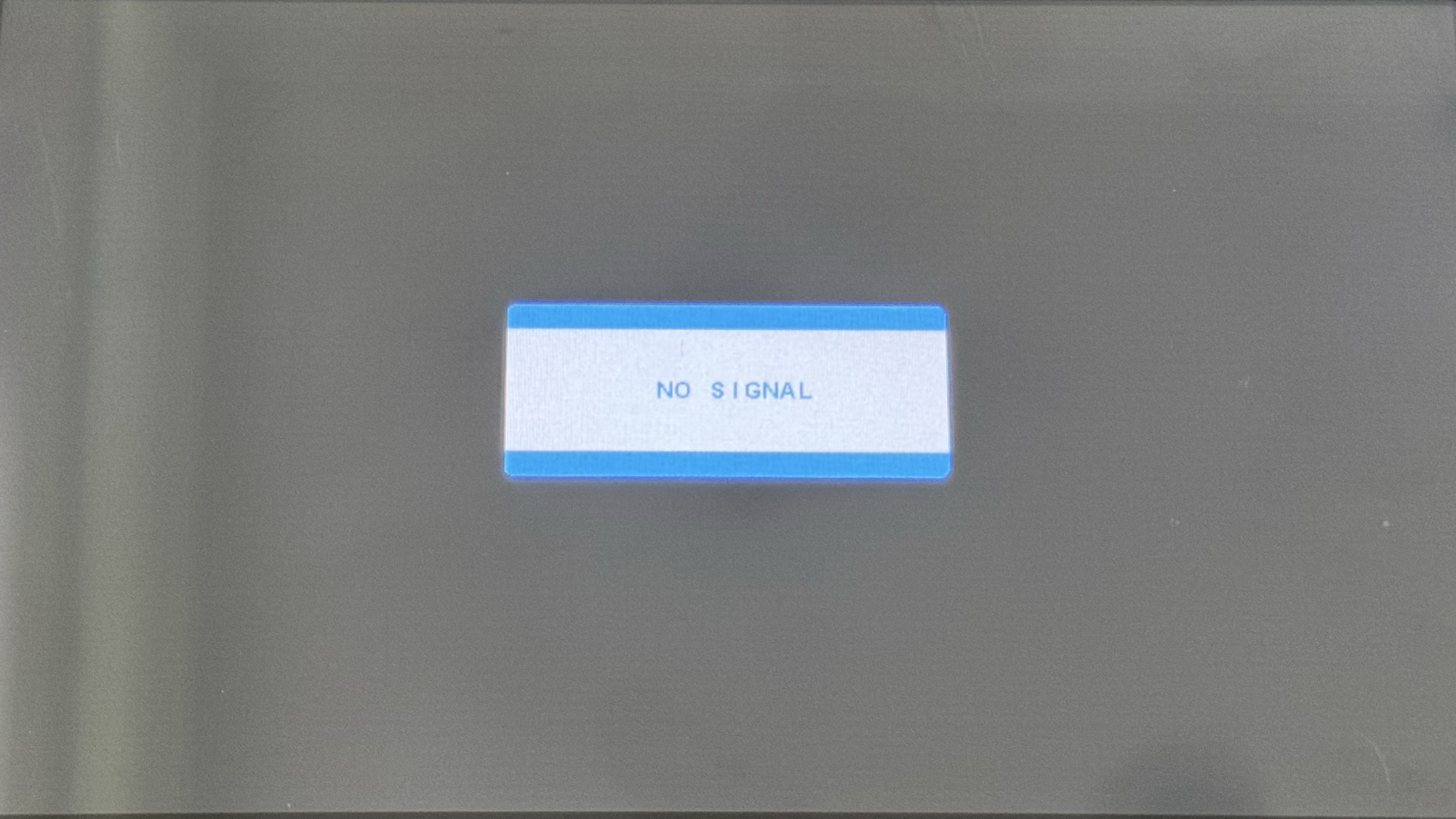 no signal